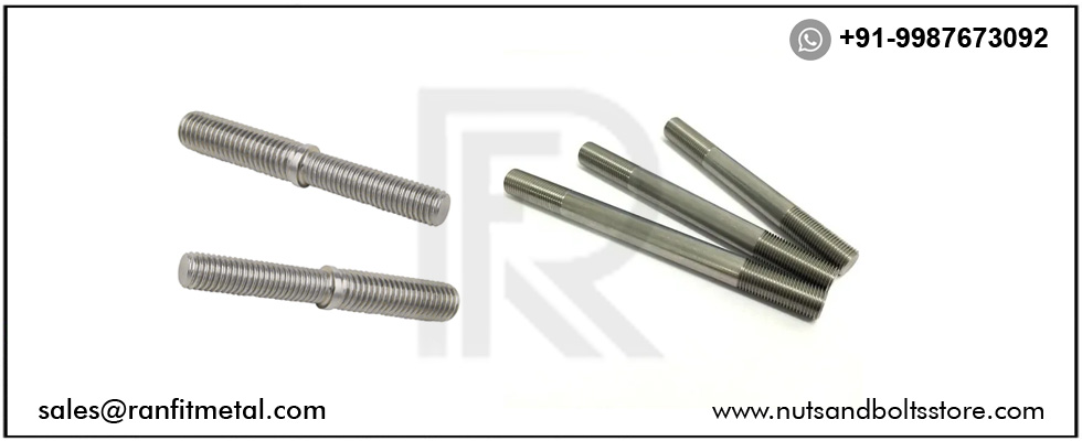 SS Double End Bolts