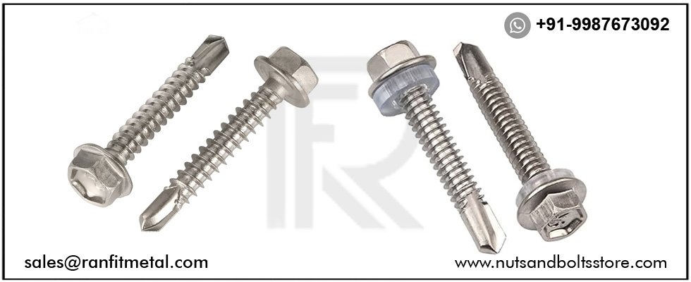 SS Hex Tapping Screws