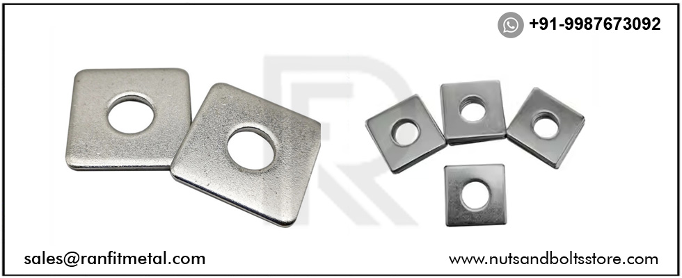 SS Square Hole Washer